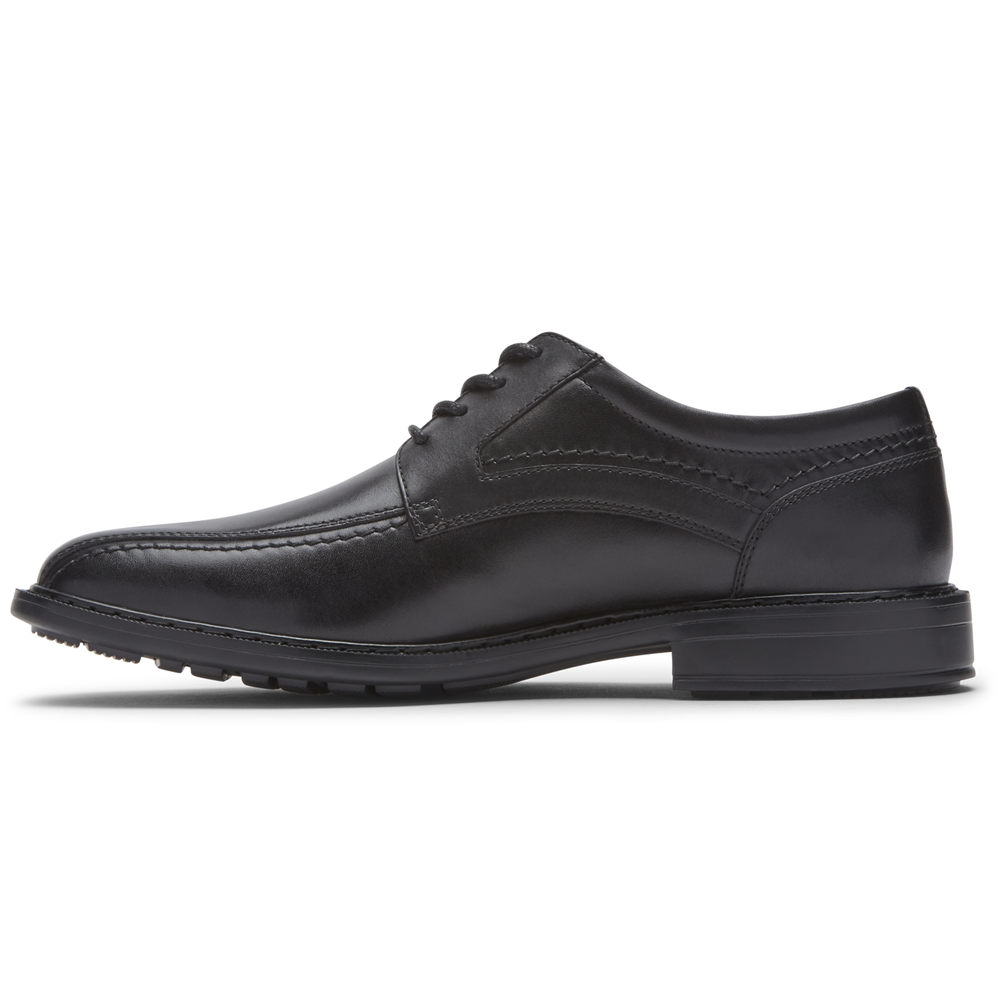 Rockport Singapore Mens Oxfords - Parsons Bike Toe Black - GR1520378